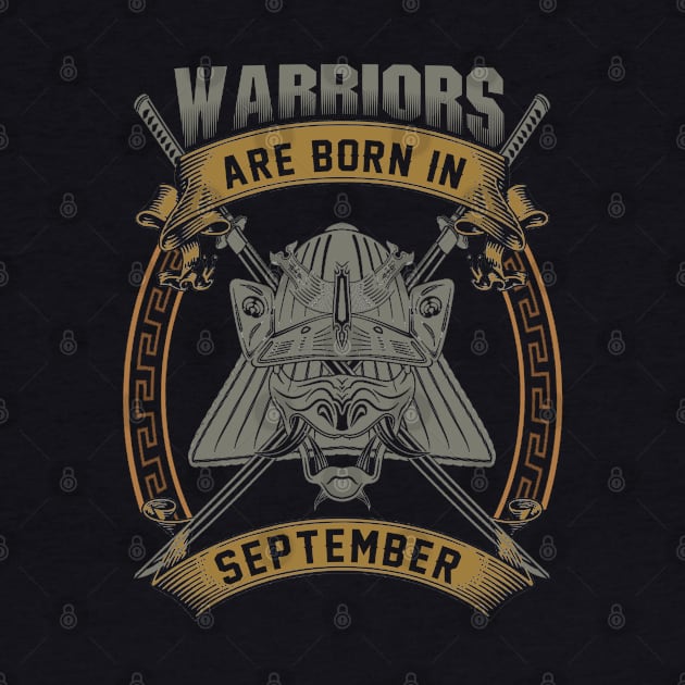 Warriors Are Born In September by BambooBox